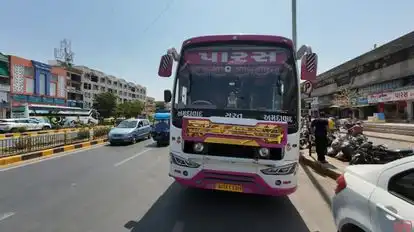 Paras Travels Bus-Front Image