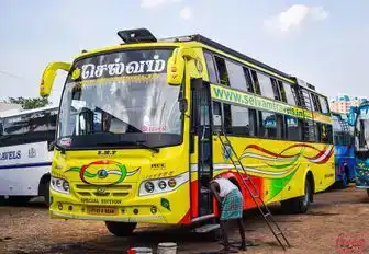Selvam Travels Bus-Front Image