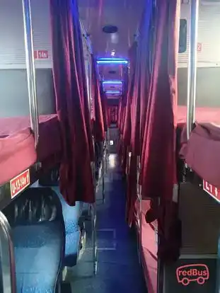 Njk Travels Bus-Seats layout Image