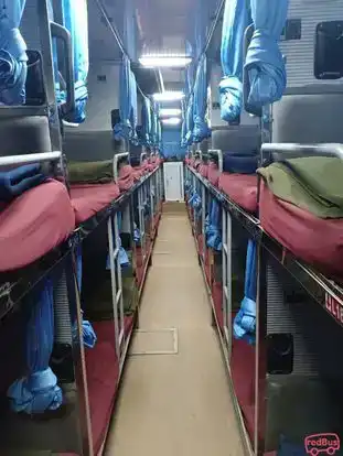 Njk Travels Bus-Seats layout Image