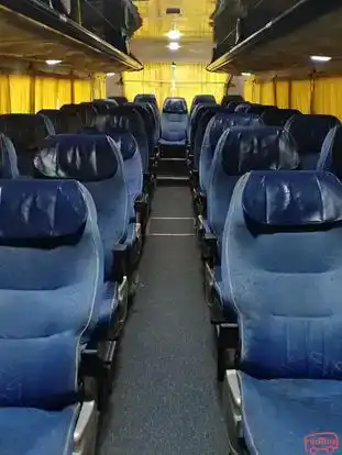 Njk Travels Bus-Seats layout Image