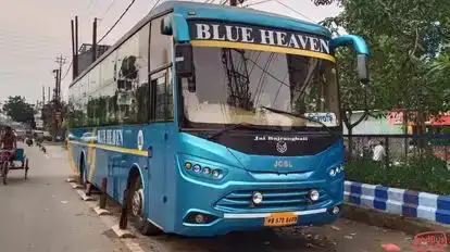 Blue Heaven Tour and Travels Bus-Front Image