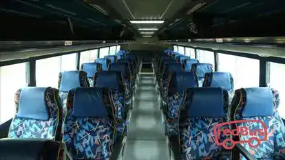V Kaveri Travels Bus-Seats layout Image