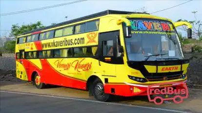 V Kaveri Travels Bus-Front Image