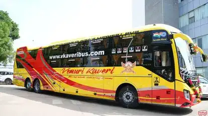V Kaveri Travels Bus-Side Image