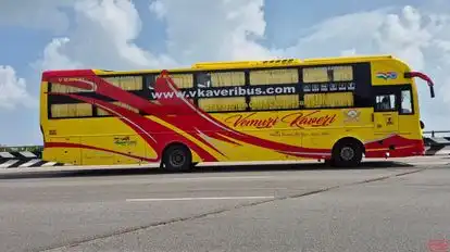 V Kaveri Travels Bus-Side Image