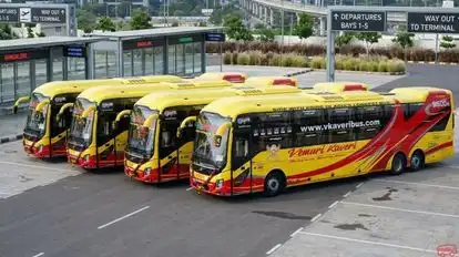 V Kaveri Travels Bus-Front Image