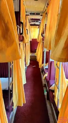 V Kaveri Travels Bus-Seats layout Image