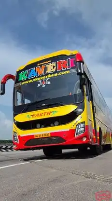V Kaveri Travels Bus-Front Image