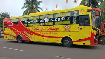 V Kaveri Travels Bus-Side Image