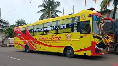 V Kaveri Travels Bus-Side Image
