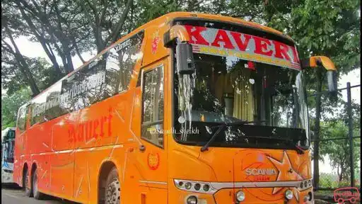 V Kaveri Travels Bus-Front Image