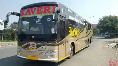 V Kaveri Travels Bus-Front Image