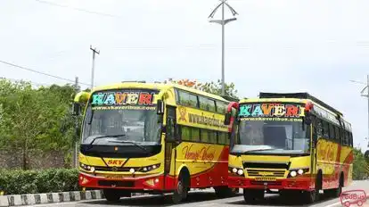 V Kaveri Travels Bus-Side Image
