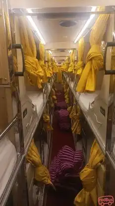 V Kaveri Travels Bus-Seats layout Image