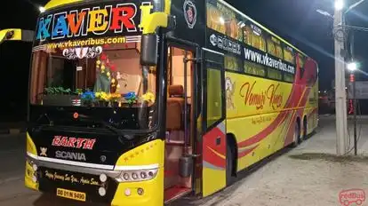 V Kaveri Travels Bus-Side Image