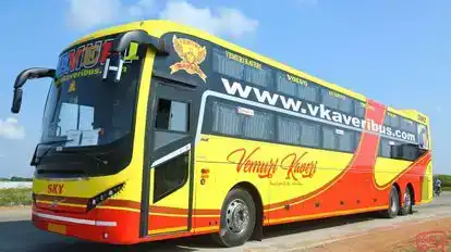 V Kaveri Travels Bus-Front Image