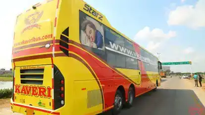 V Kaveri Travels Bus-Front Image