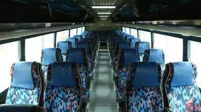 V Kaveri Travels Bus-Seats layout Image
