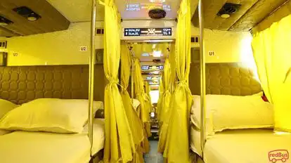 V Kaveri Travels Bus-Seats layout Image