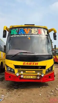 V Kaveri Travels Bus-Front Image