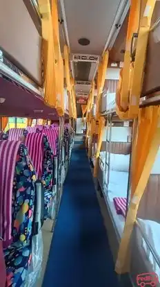 V Kaveri Travels Bus-Seats layout Image