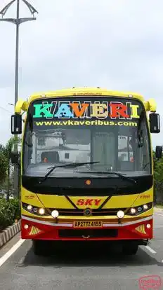 V Kaveri Travels Bus-Front Image