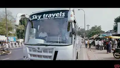 Sky Travels Bus-Front Image