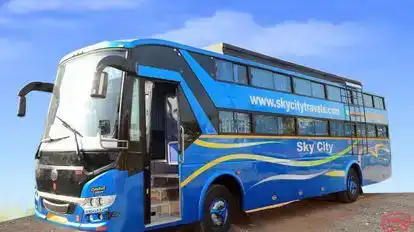 Sky Travels Bus-Side Image