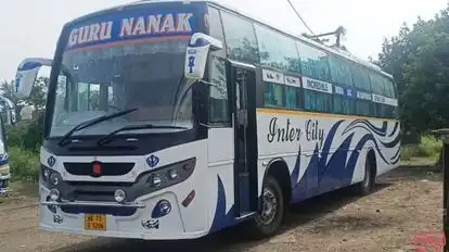 Guru Nanak Transport Agency Bus-Front Image