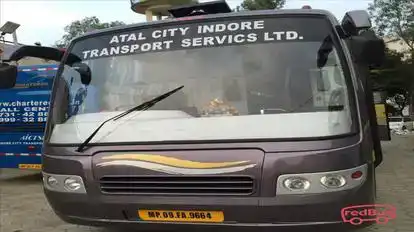 Atal city skybus om shanti aictsl Bus-Front Image