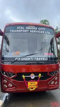 Atal city skybus om shanti aictsl Bus-Front Image