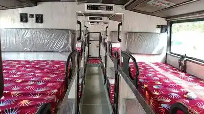 Atal city skybus om shanti aictsl Bus-Seats layout Image