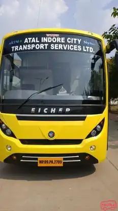 Atal city skybus om shanti aictsl Bus-Front Image