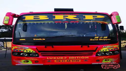 BRP Travels Bus-Front Image