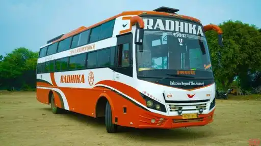 Radhika Tours and Travels Bus-Front Image