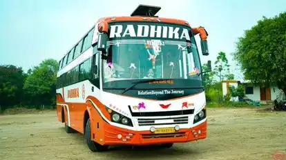 Radhika Tours and Travels Bus-Front Image
