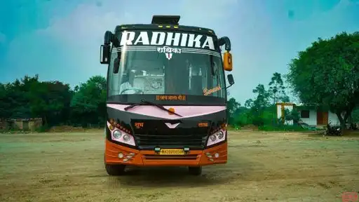 Radhika Tours and Travels Bus-Front Image