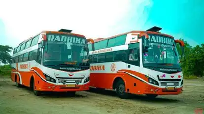 Radhika Tours and Travels Bus-Front Image