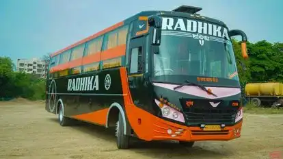 Radhika Tours and Travels Bus-Front Image