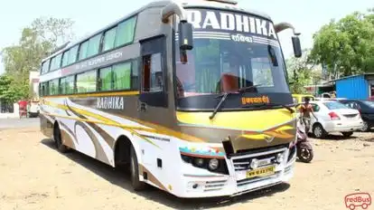 Radhika Tours and Travels Bus-Front Image