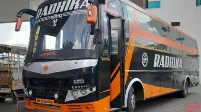Radhika Tours and Travels Bus-Front Image