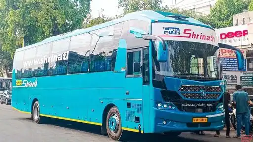 Shrinath travel agency Bus-Front Image
