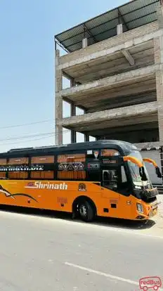 Shrinath travel agency Bus-Front Image