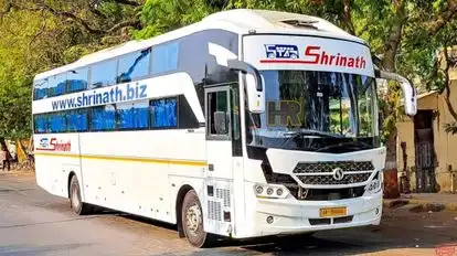 Shrinath travel agency Bus-Front Image