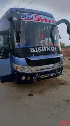 Shrinath travel agency Bus-Front Image