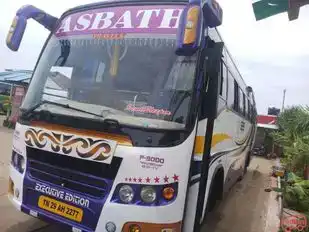 Asbath Travels Bus-Front Image