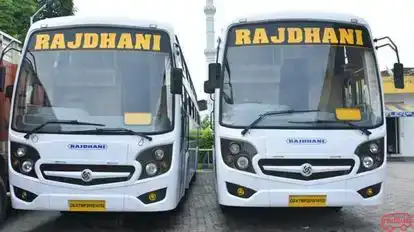 Rajdhani Travels Bus-Front Image