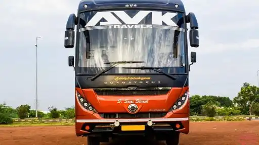 AVK Travels Bus-Front Image