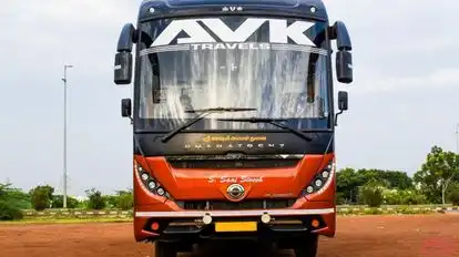 AVK Travels Bus-Front Image